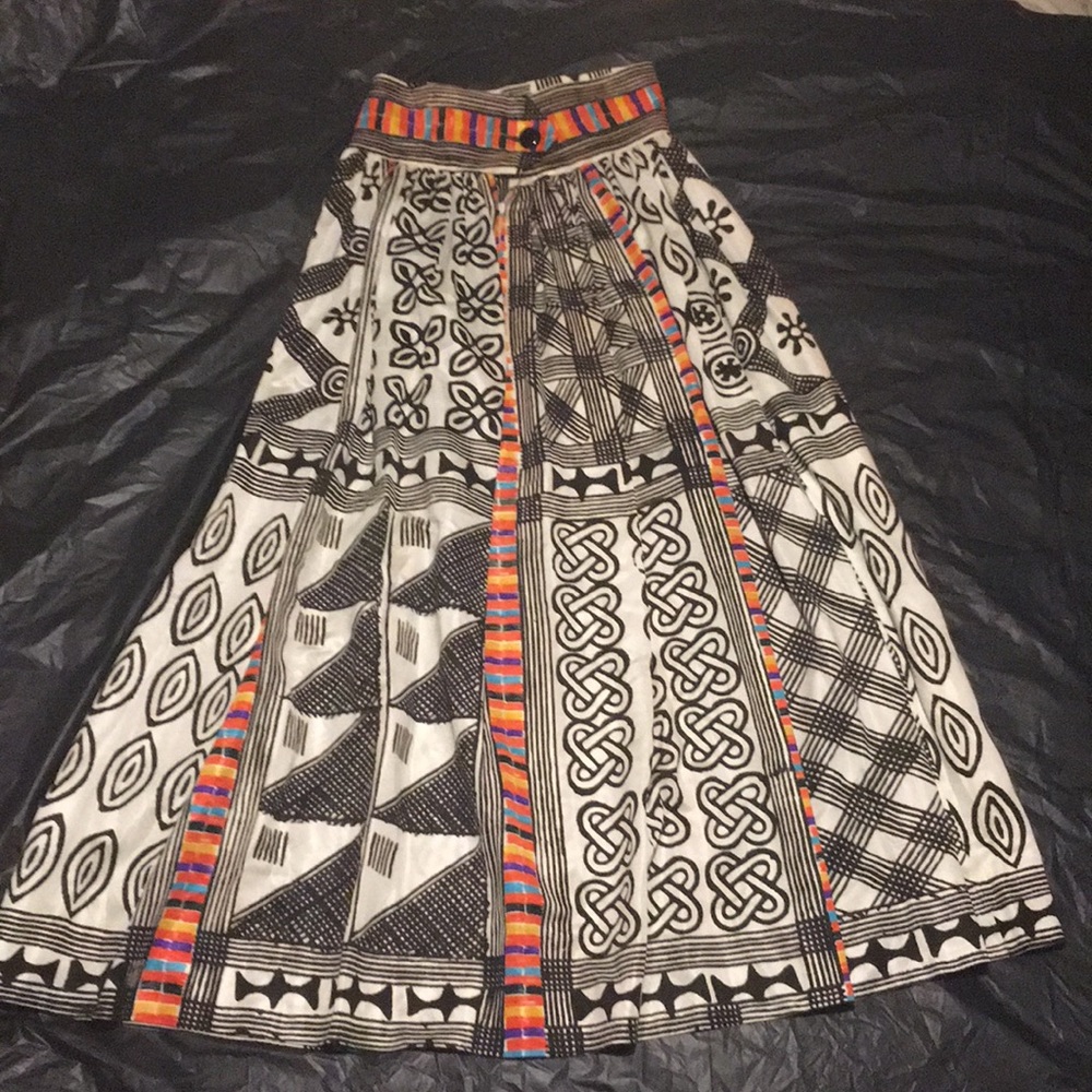 Colorful Print Skirt